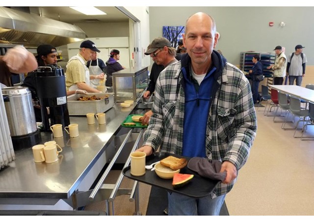 Archbishop Donald Bolen raising awareness for the homeless Archbishop Donald Bolen raising awareness for the homeless