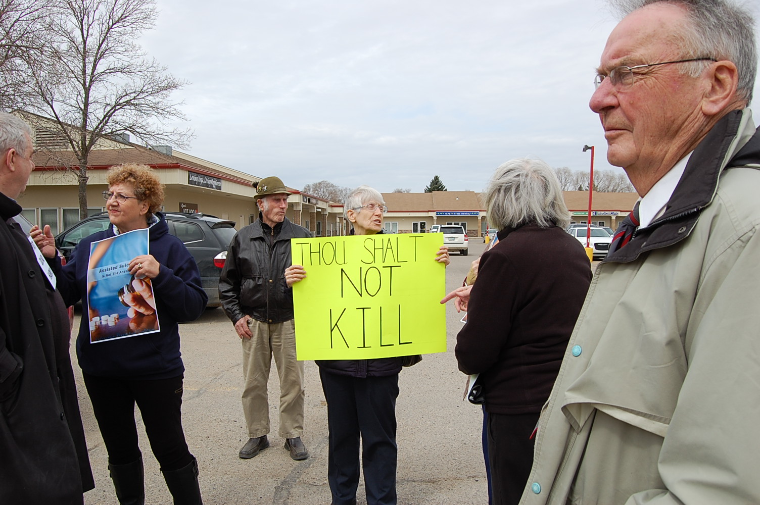 Protesting Bill C-14