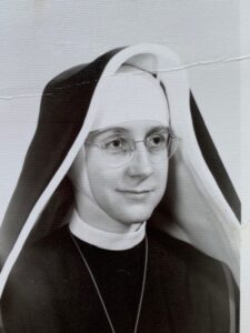 Sr. Maria Adolorata (aka Sr. Mel) at Holy Rosary School, Regina