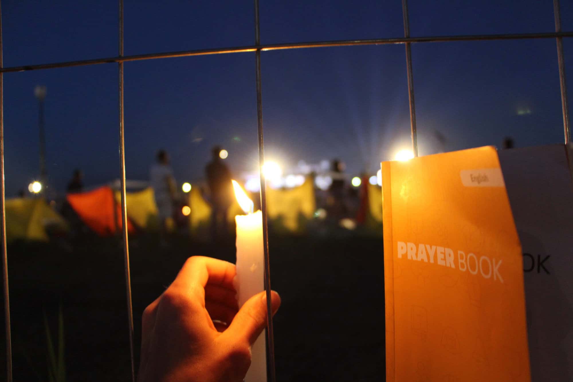 WYD 2016 Vigil Candle